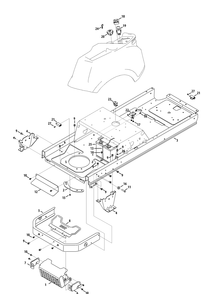 Part Location Diagram of 925-06037 MTD Harness-main